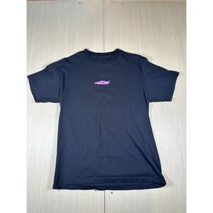 Anti Social Social Club T-Shirt Mens Medium‎ Navy Blue Logo Pink Car Lamborghini
